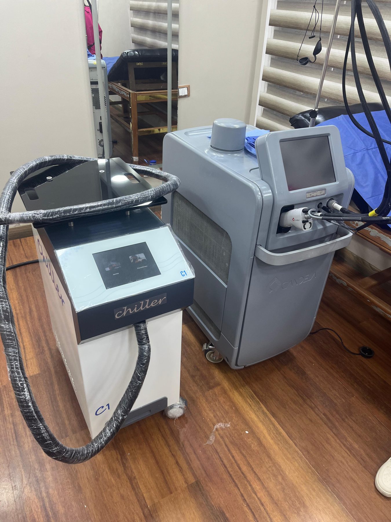 Chiller C1 installed in a clinic
