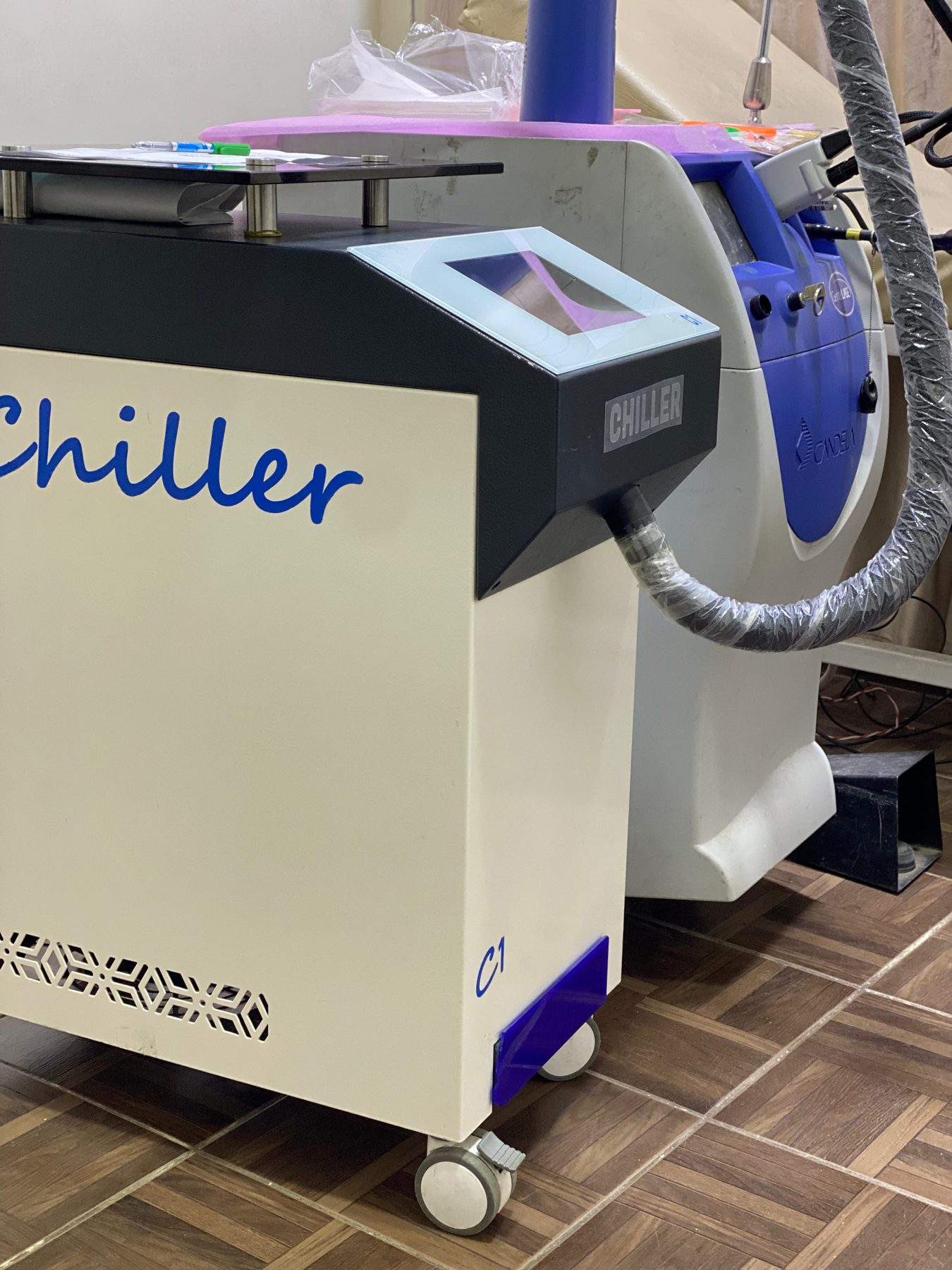Chiller C1 in a clinic